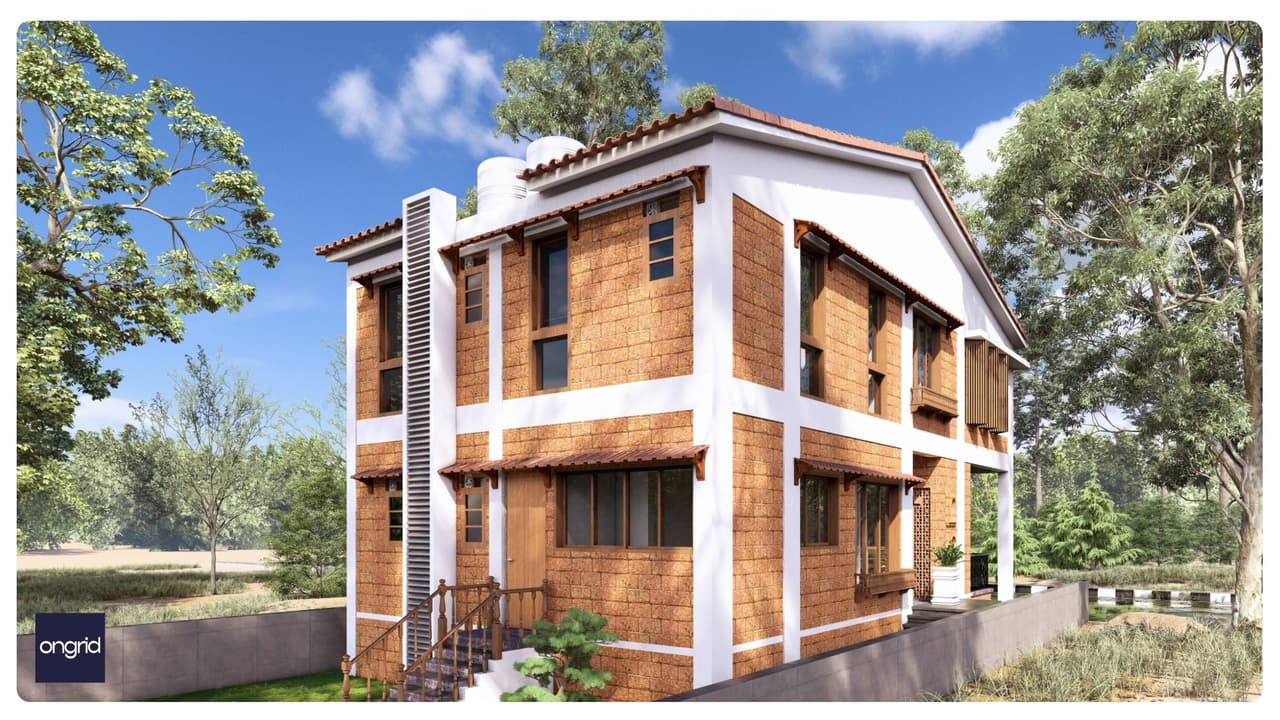 The Laterite Stone G+1 Retreat in Raigarh