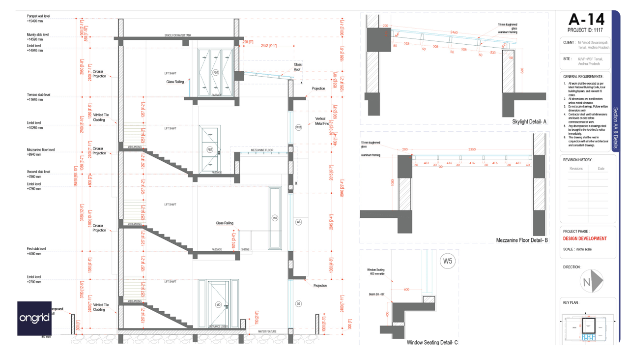 The Tenali Residence – 5,000 Sq Ft of Contemporary Vertical Living
