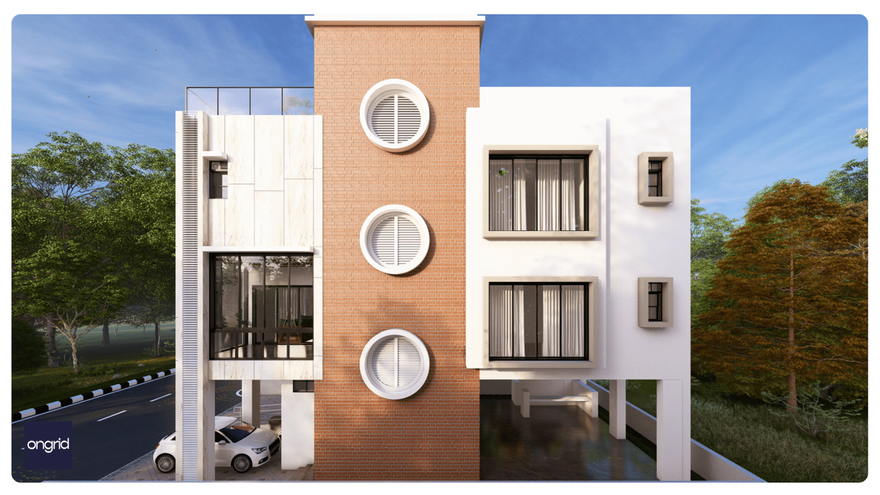 The Tenali Residence – 5,000 Sq Ft of Contemporary Vertical Living