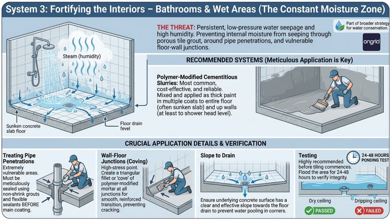 Zero-Compromise Guide to Waterproofing Basements, Terraces, and Bathrooms in India