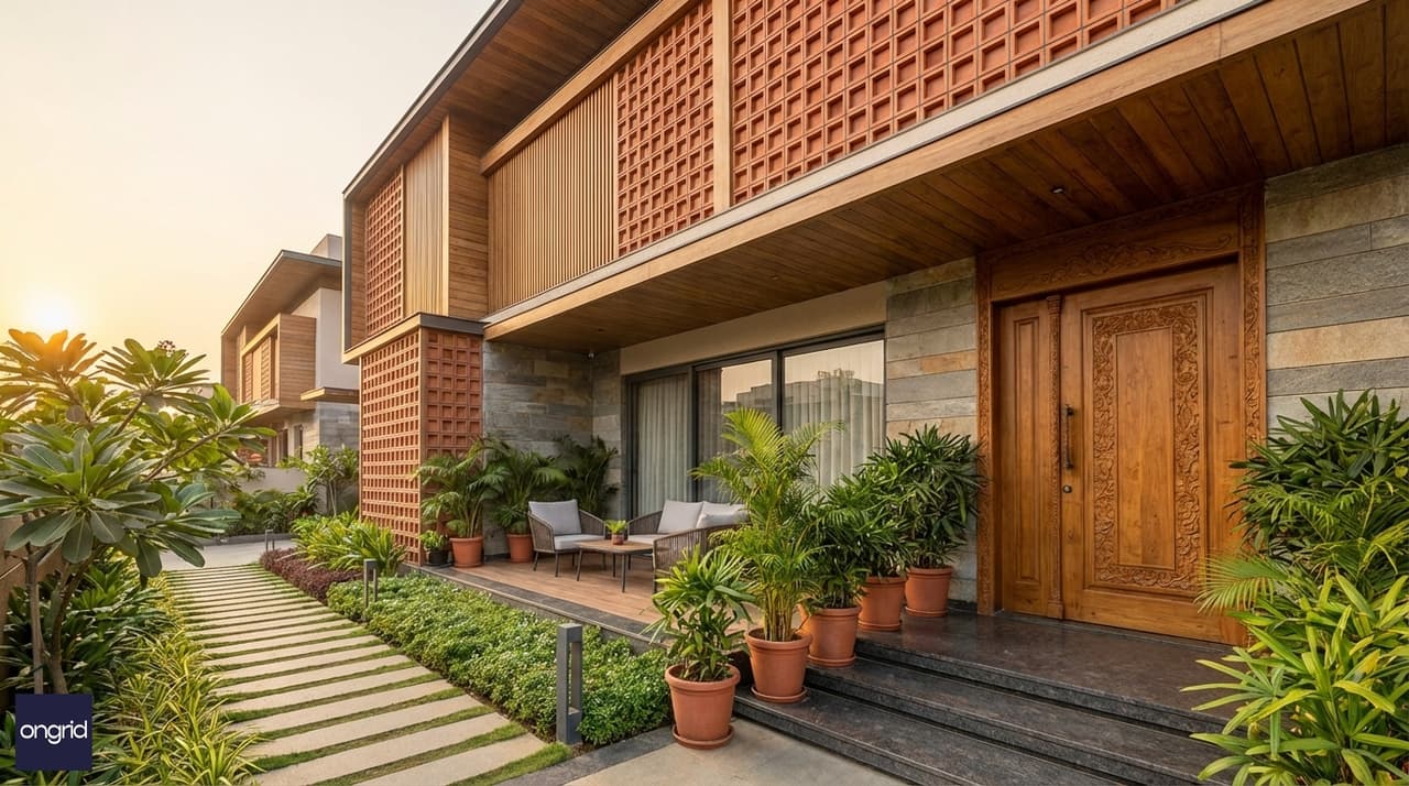 Introduction visual for 10 house front design indian style in 2026