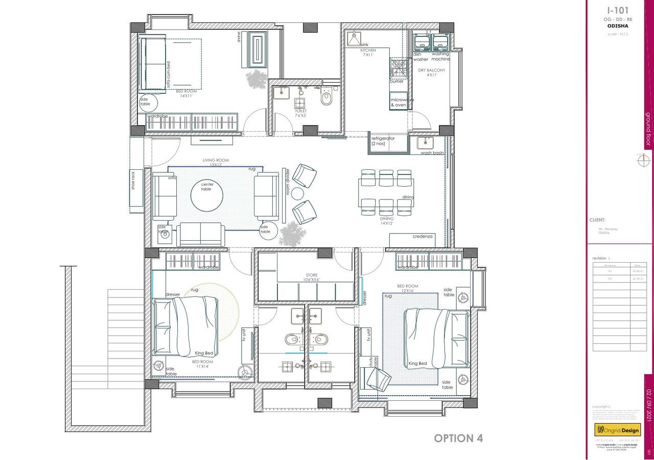ongrid design interior floor plan
