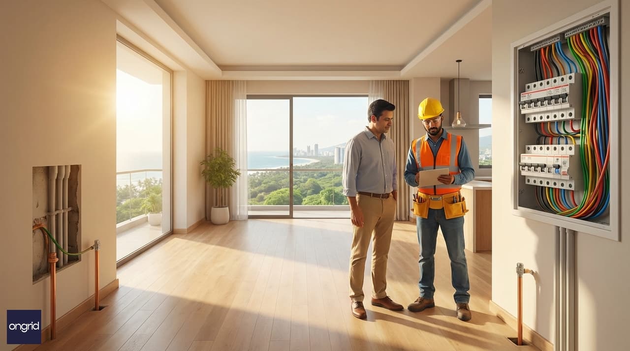 Introduction visual for Residential Electrical Systems 101: A Guide to Safe & Smart Wiring \(FRLS wires, earthing, MCBs/ELCBs\)