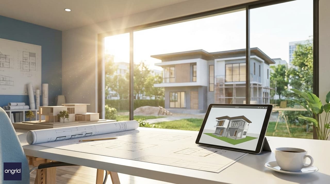 Introduction visual for Explore our 20x40 east facing 2-floor house plan. 800 sq ft plot. View 3D elevation, floor plan & cost estimate. COA-certified architects.