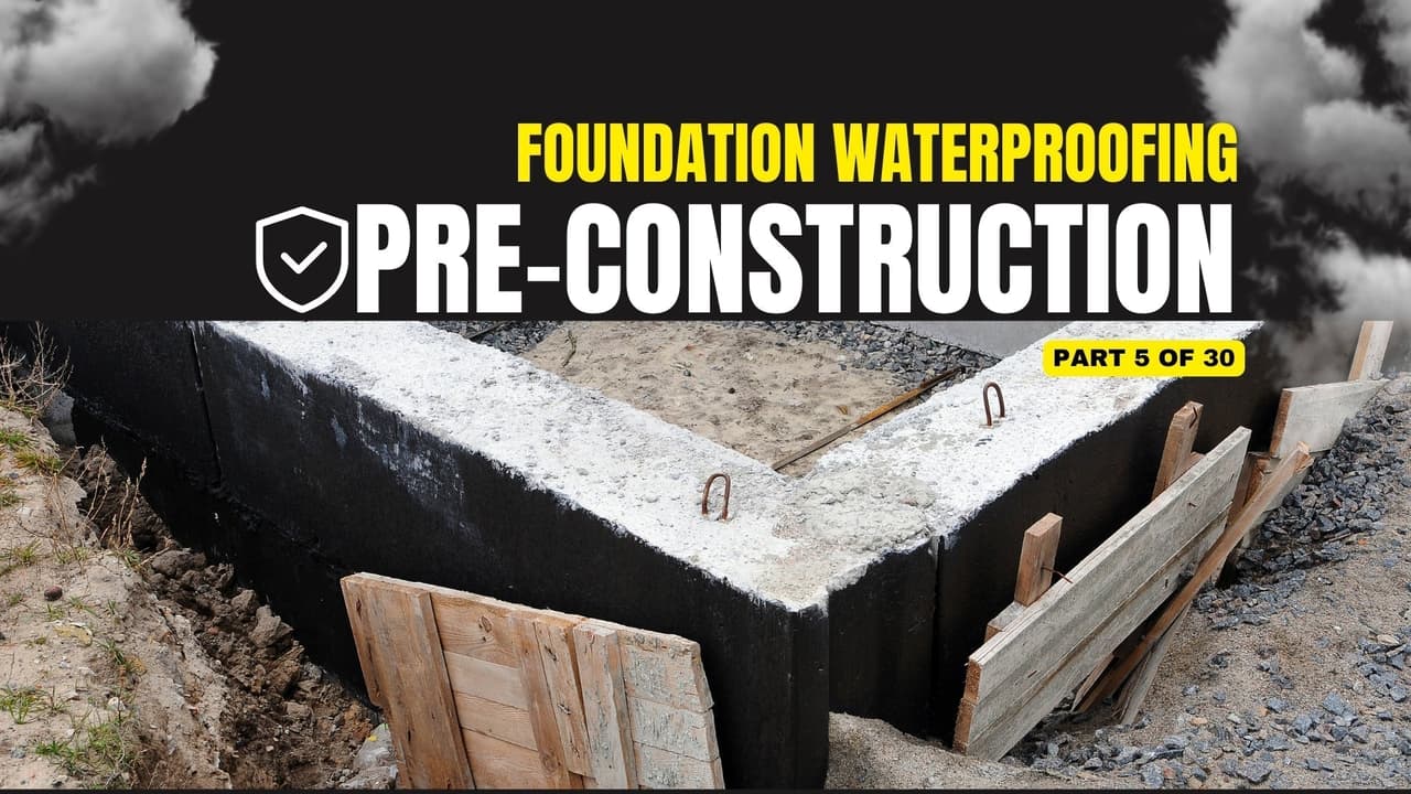 Below-Ground Defense - Guide to Foundation Waterproofing