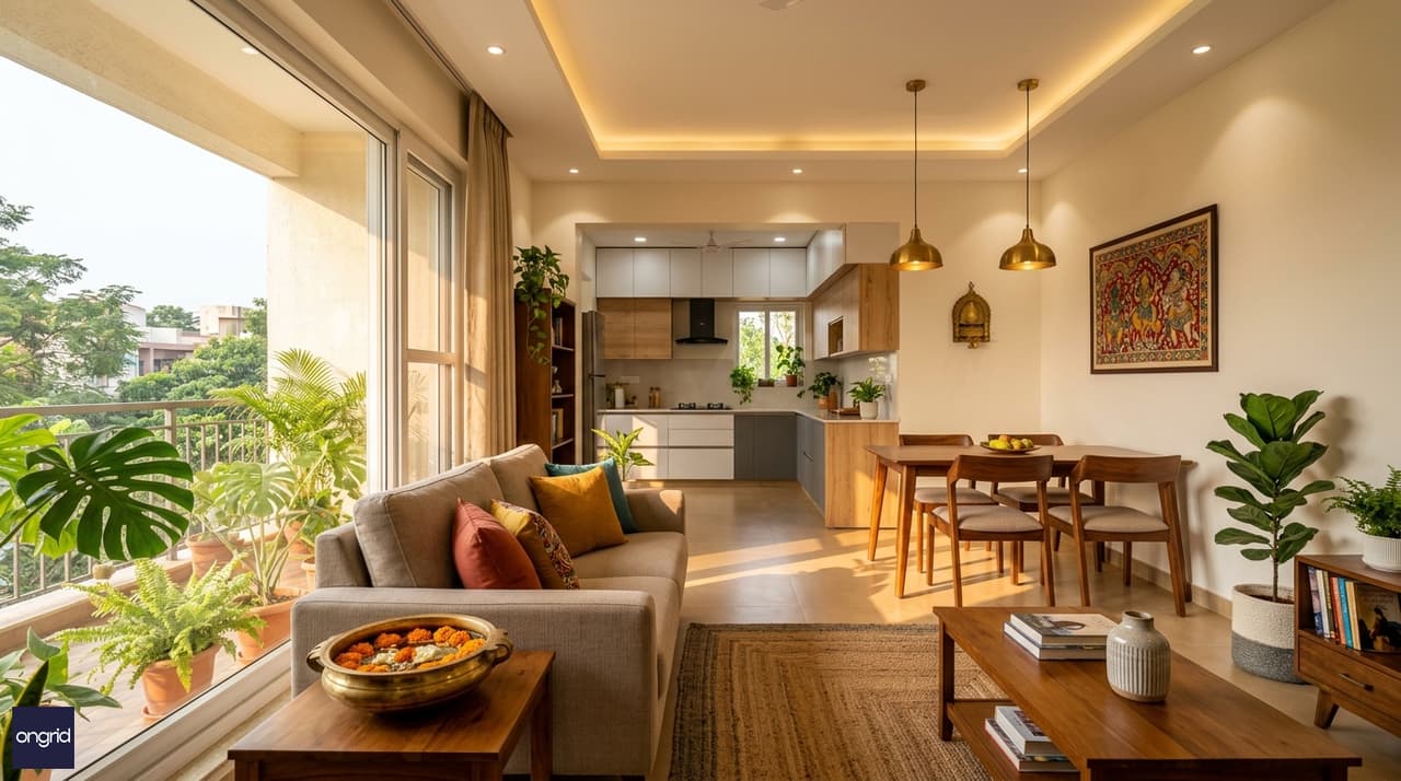 Lifestyle Interior - West-Facing Living Space