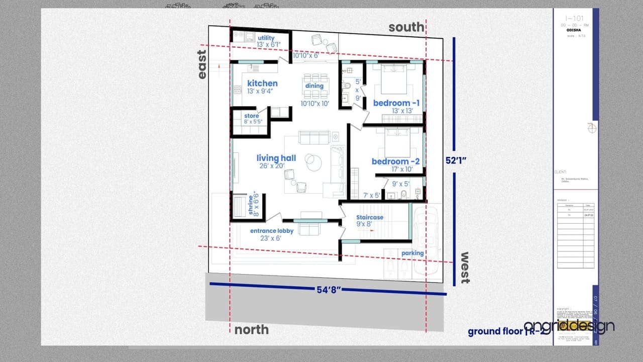 Bargarh Duplex Design 2