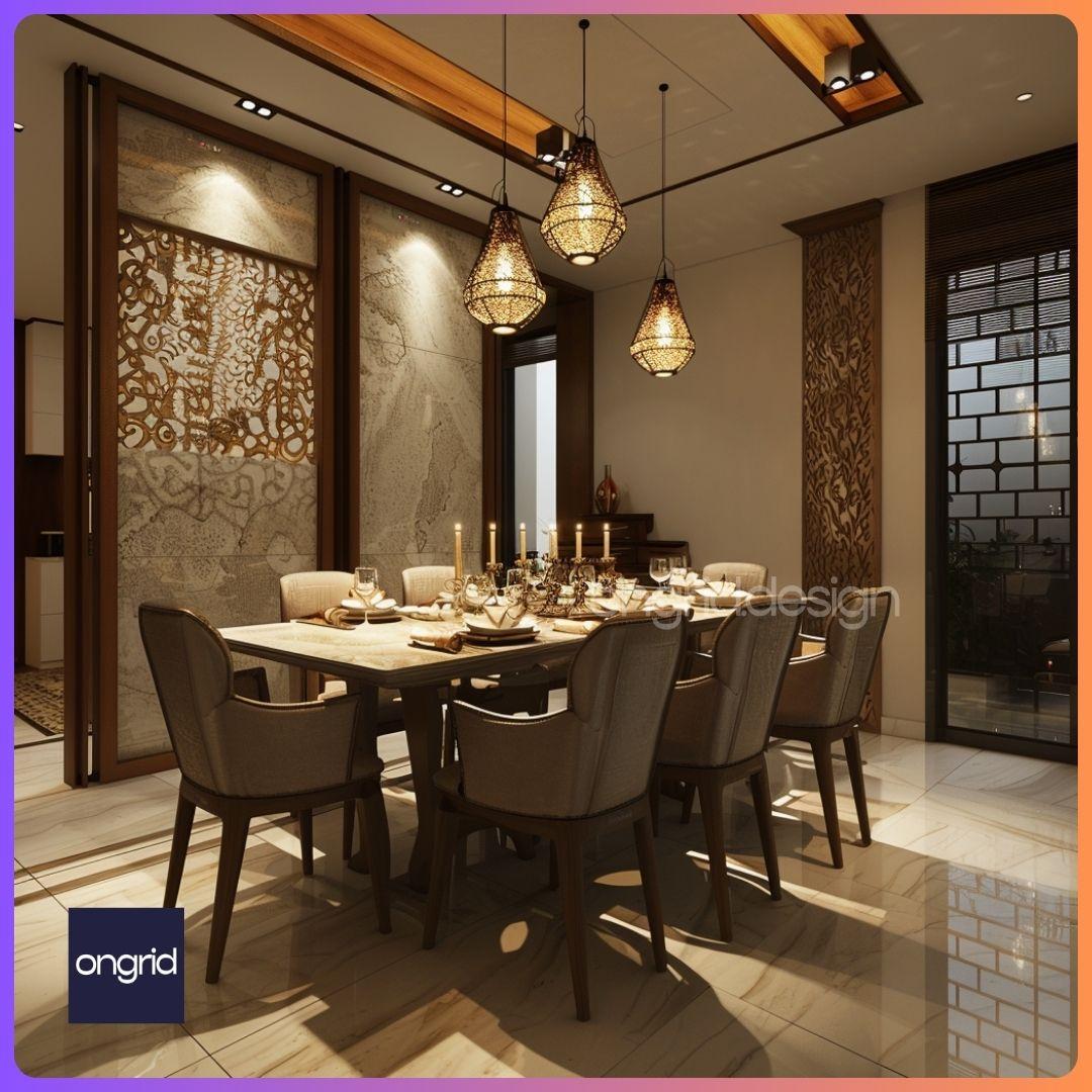 Elegant Dining Room Interior Design Ideas for Indian Homes