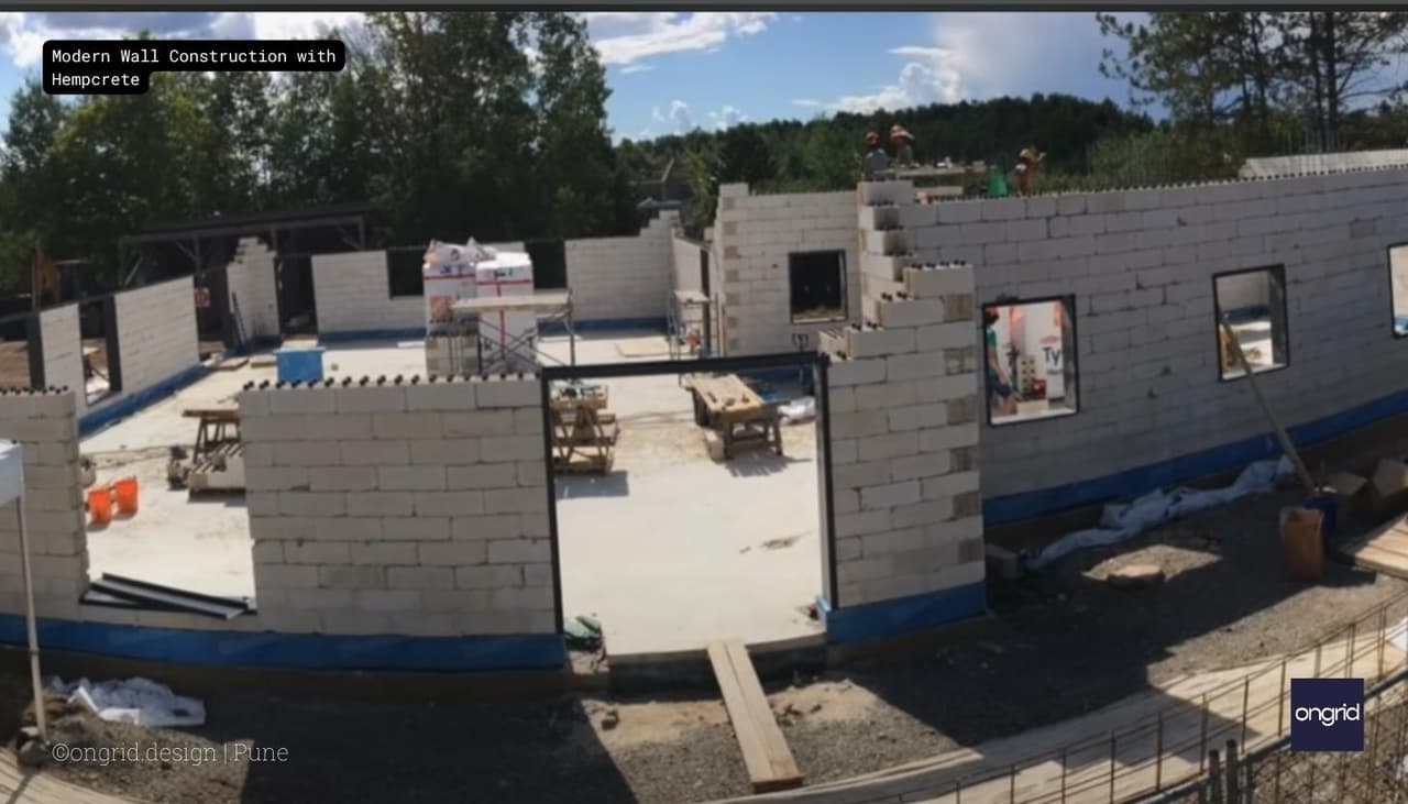 Hempcrete Construction: Sustainable Building with Hemp