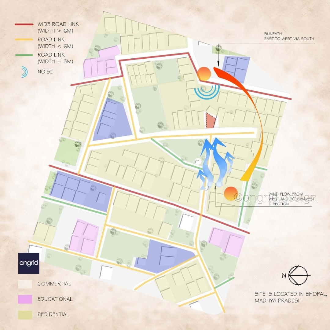 5 Bedroom Duplex on 1500 sqft Plot with Common Walls