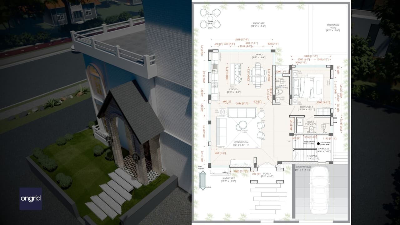 Luxurious Manor Residence on 65x45, Manor - Kamshet