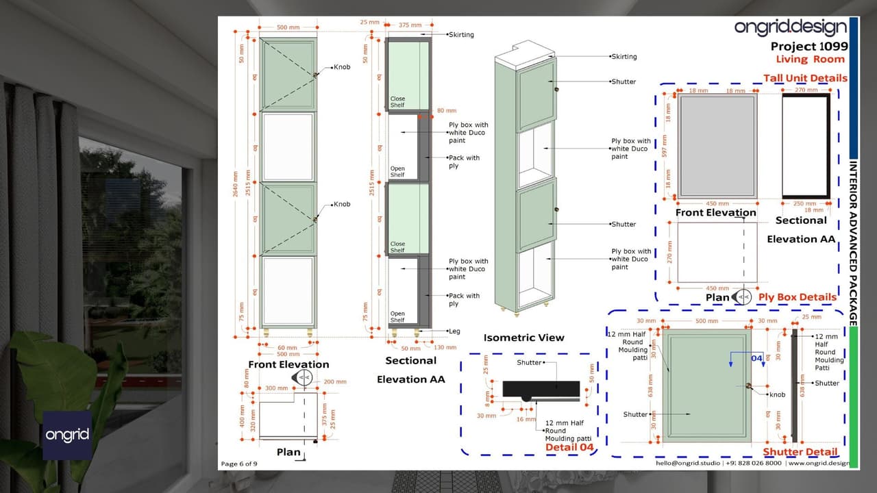 Transforming a 1 BHK Studio Apartment with Affordable Design - Case Study