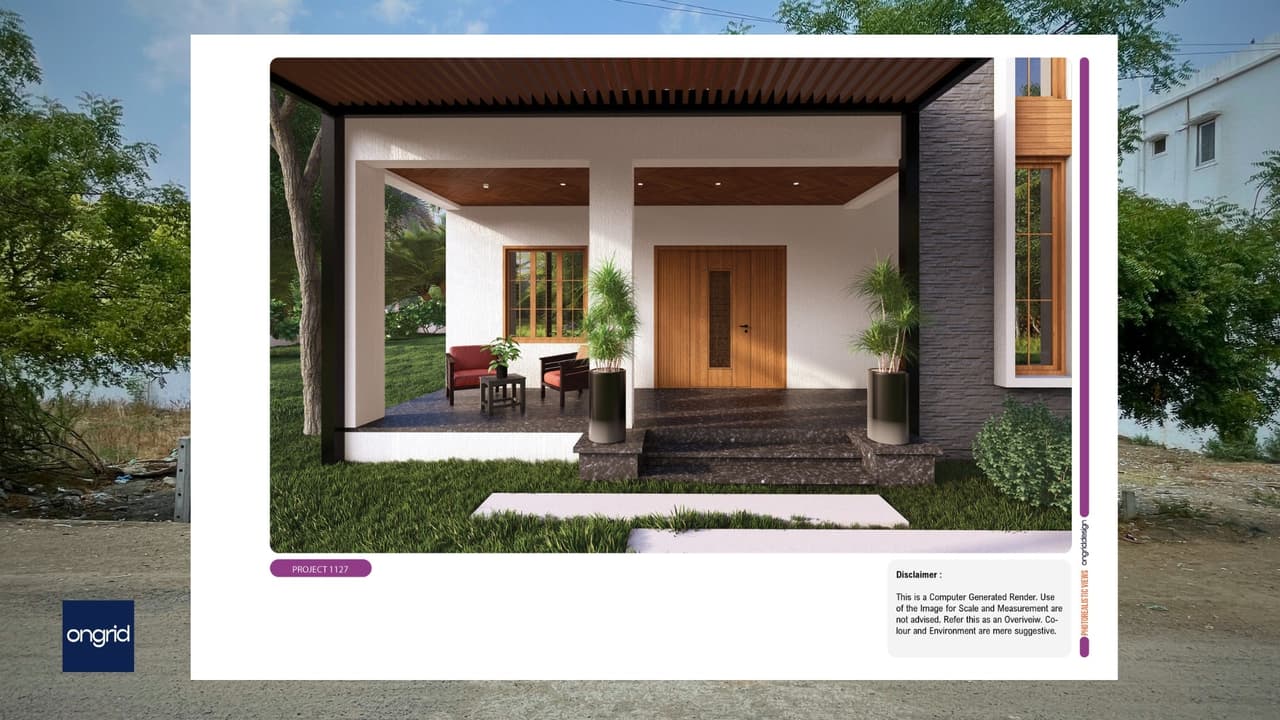 Multi-Generational Home for the Climate of Palani, Tamil Nadu