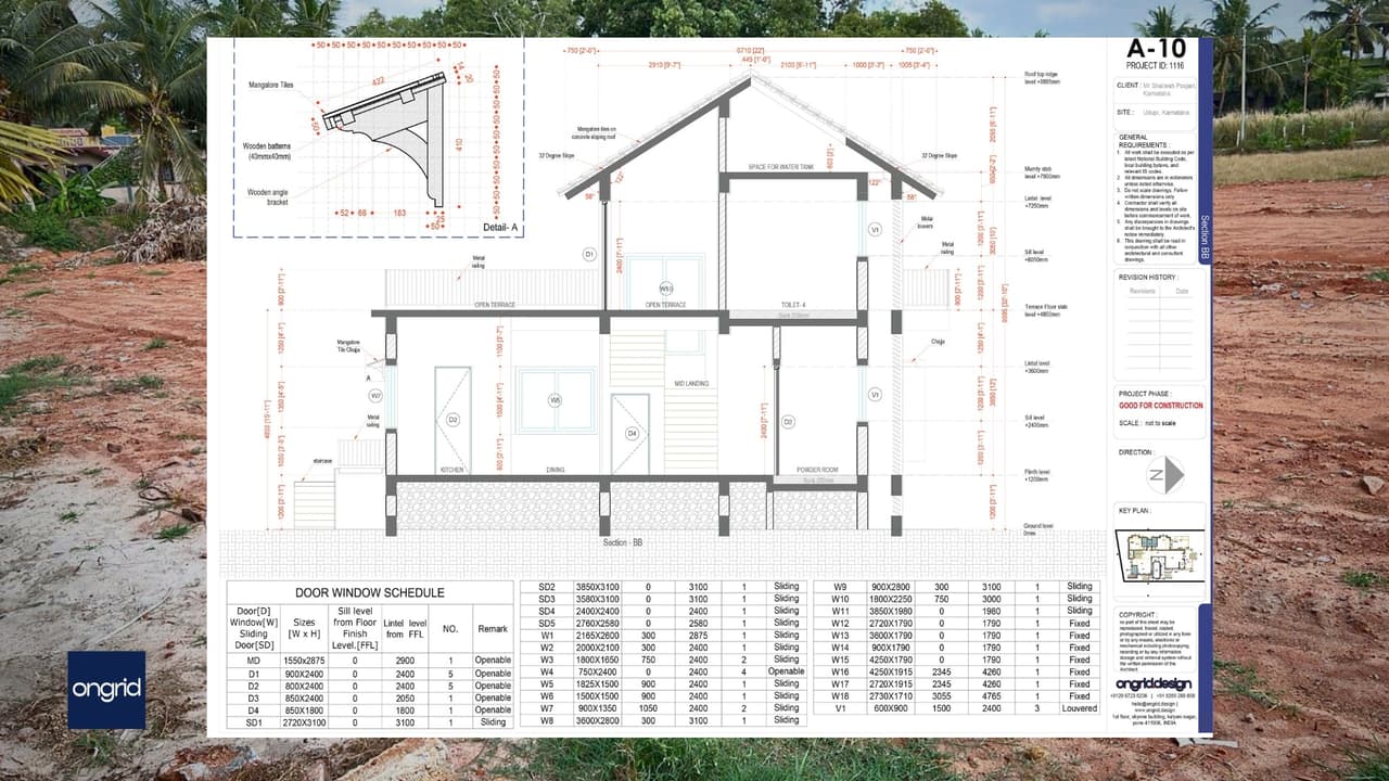 Coastal Courtyard Residence, Udupi
