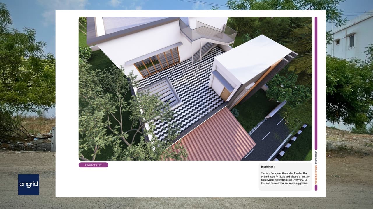 Multi-Generational Home for the Climate of Palani, Tamil Nadu