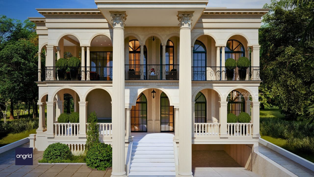 Neo-Classical Elegance in Andhra Pradesh: A Luxury Home Design