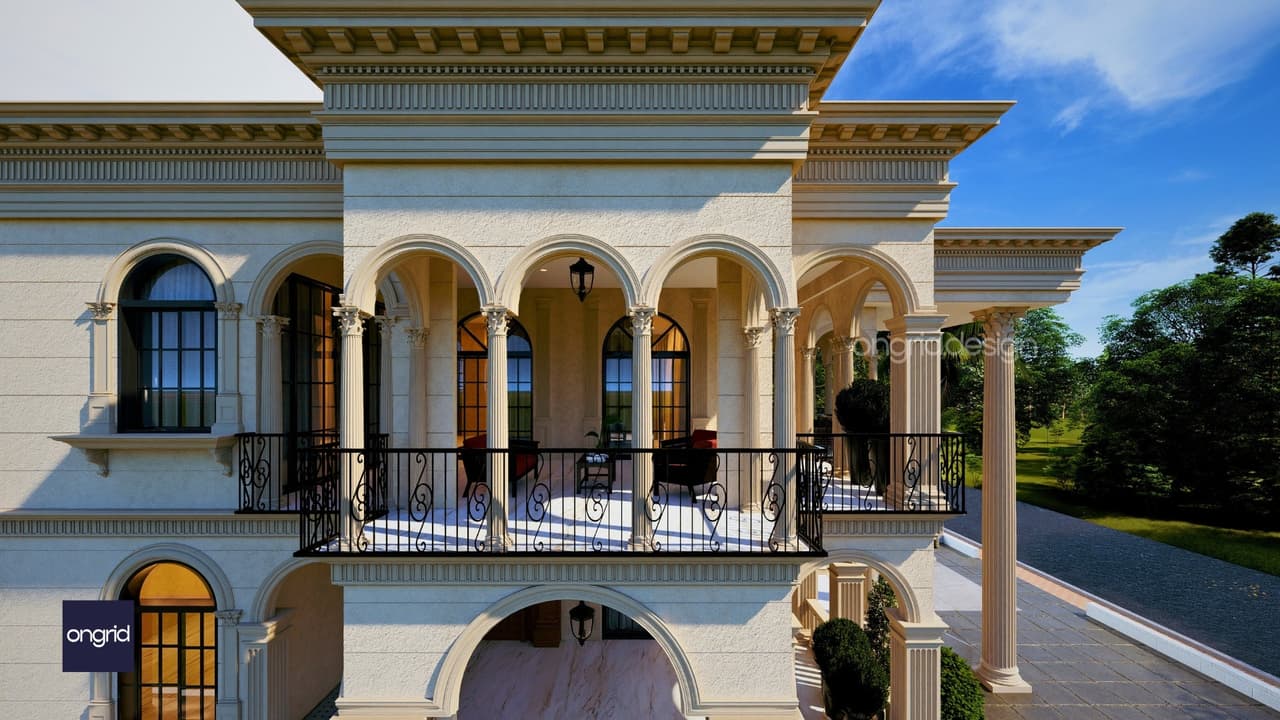 Neo-Classical Elegance in Andhra Pradesh: A Luxury Home Design
