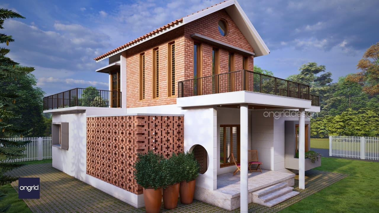 Duplex Home in Udupi - Blending Tradition, Modernity, and Vastu Shastra