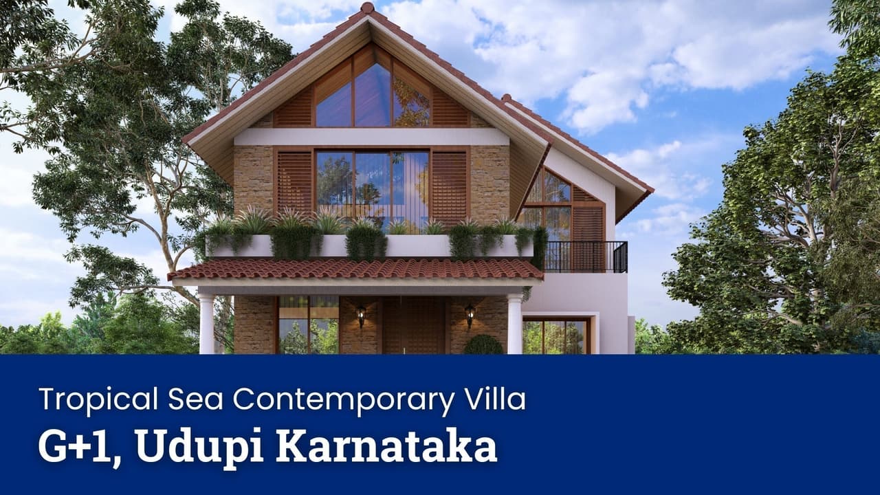 Coastal Courtyard Residence, Udupi