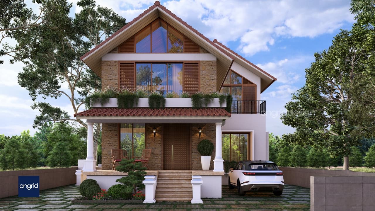 Coastal Courtyard Residence, Udupi