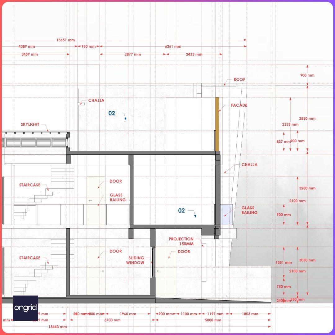 5 Bedroom Duplex on 1500 sqft Plot with Common Walls