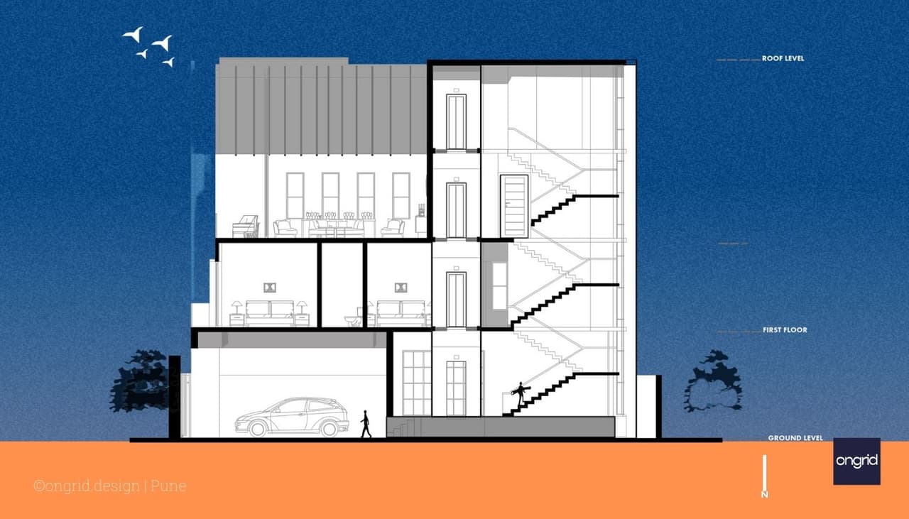 A Look into Our 40x60 Beach House Project at Golden Beach, Puri - A Case Study
