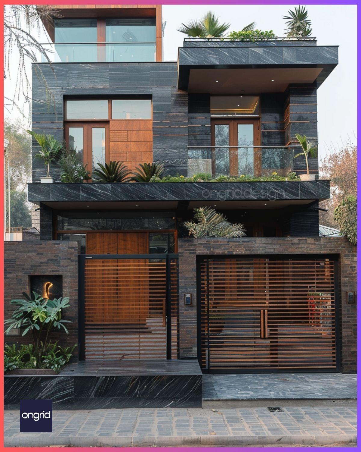 Elevate Your Home's Exterior with These Stunning Compound Wall Design Ideas