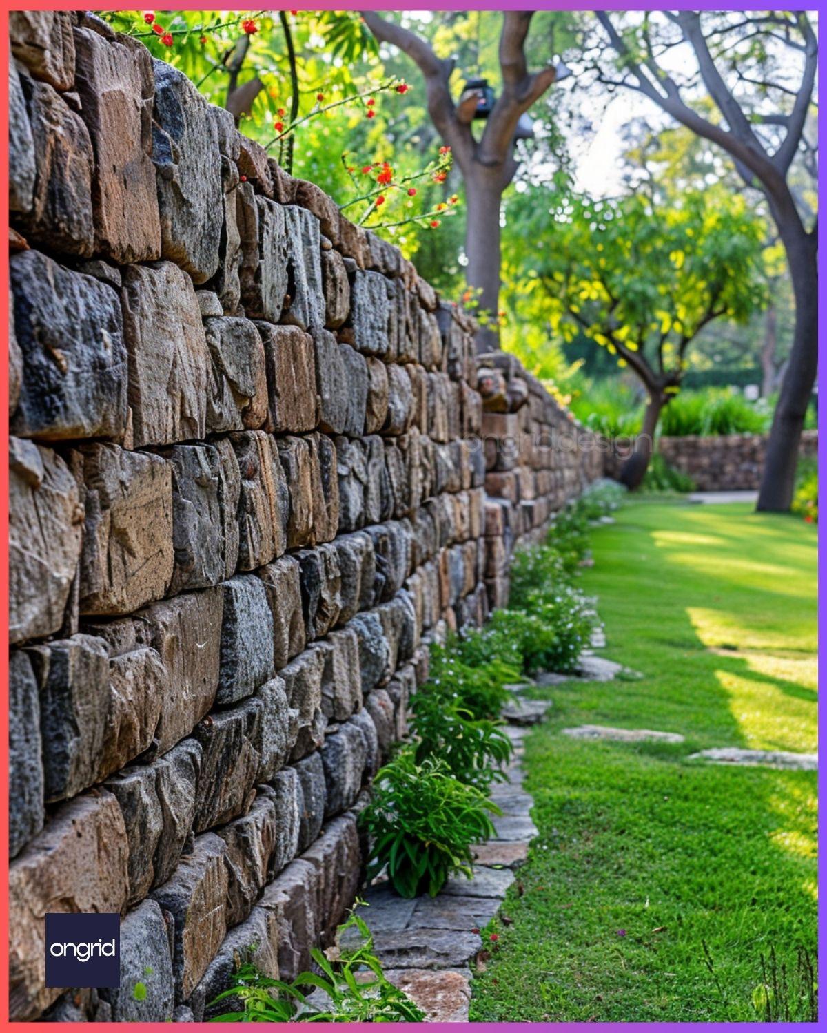 Elevate Your Home's Exterior with These Stunning Compound Wall Design Ideas