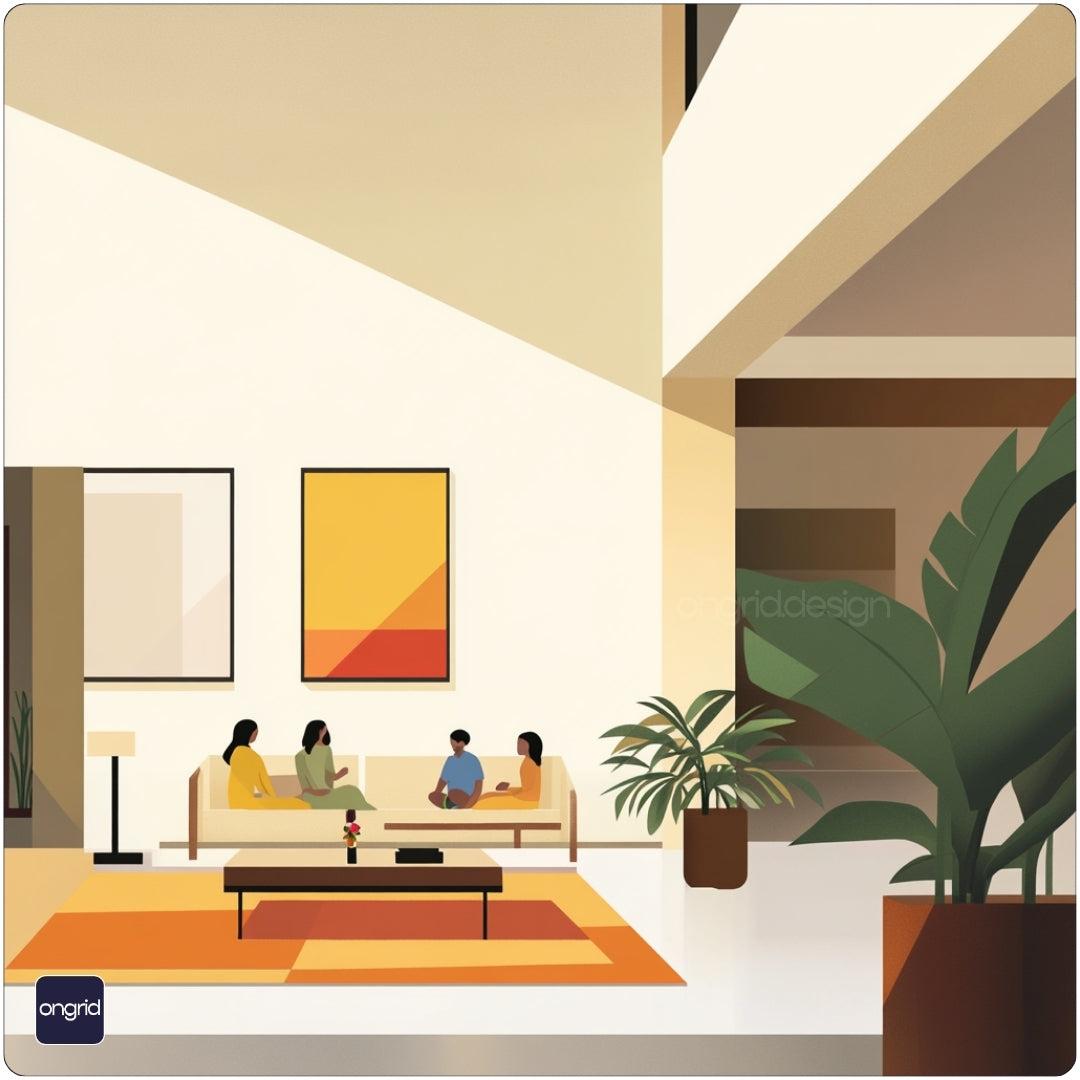 Contemporary Open Floor Plans for Indian Homes