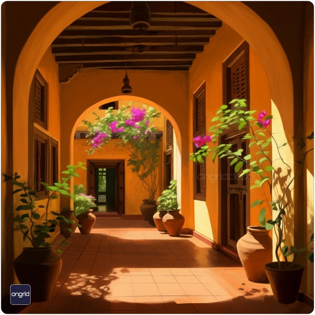 Mediterranean Style in India on a Budget