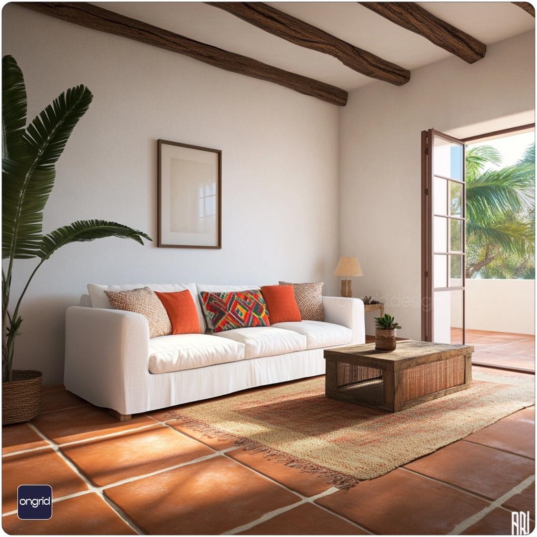 Designing a Mediterranean Lving Room for the Indian Family