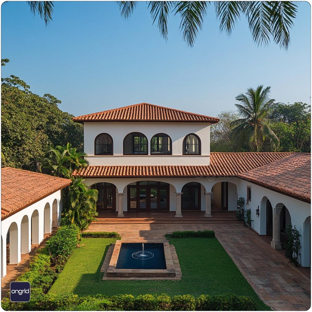 Adapting Mediterranean Architecture for Indian Homes