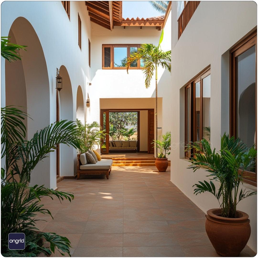 Adapting Mediterranean Architecture for Indian Homes