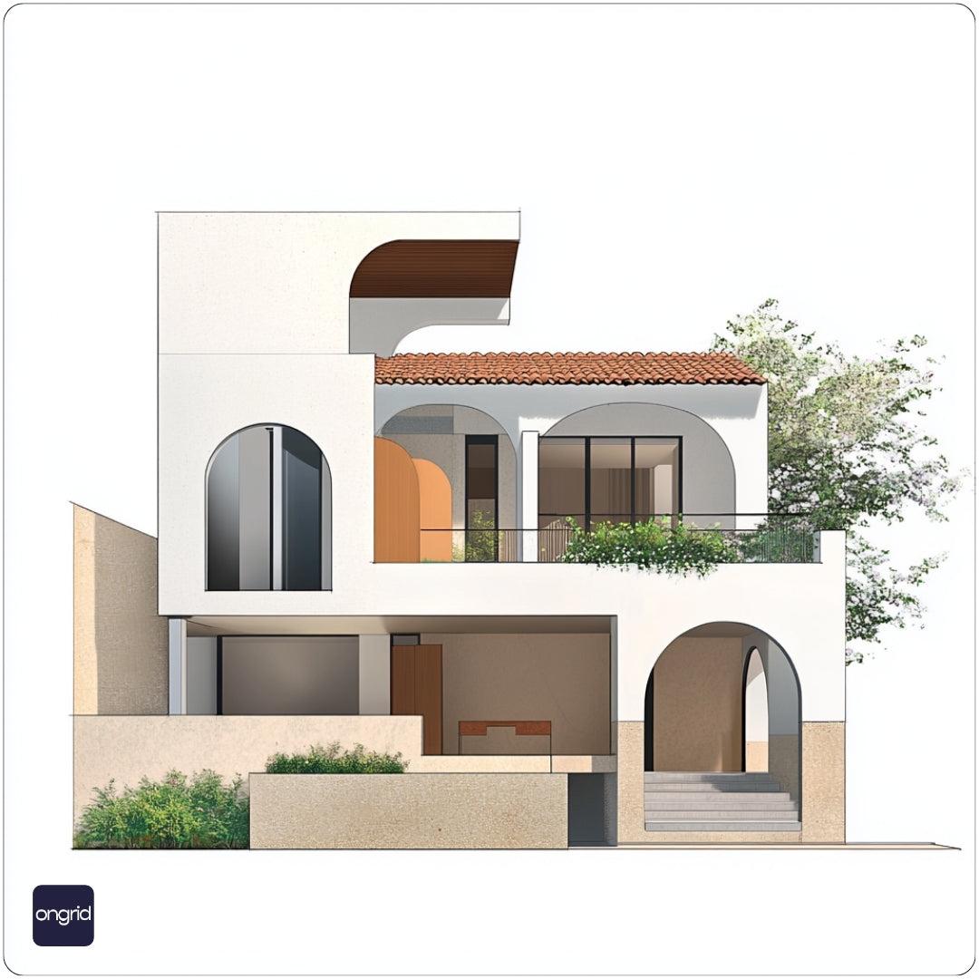 Adapting Mediterranean Architecture for Indian Homes