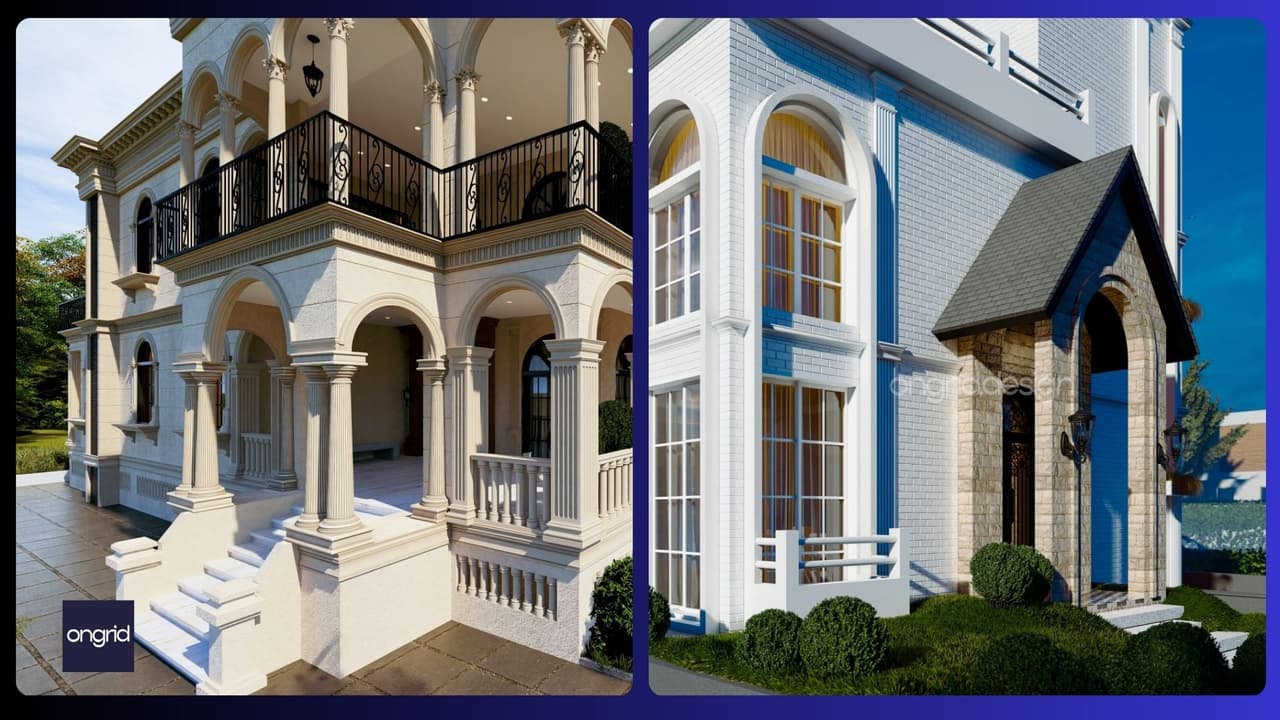 What planning styes are prefered in India for home design?