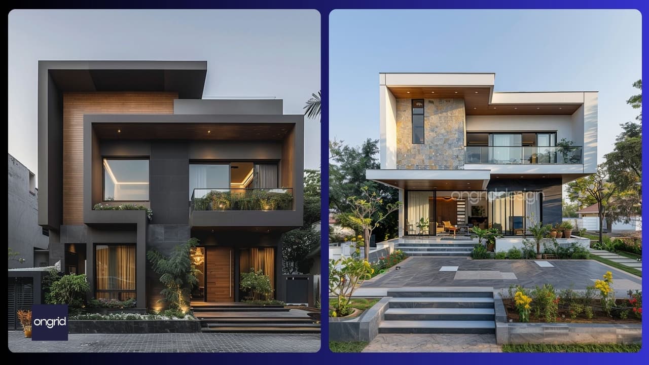 What planning styes are prefered in India for home design?