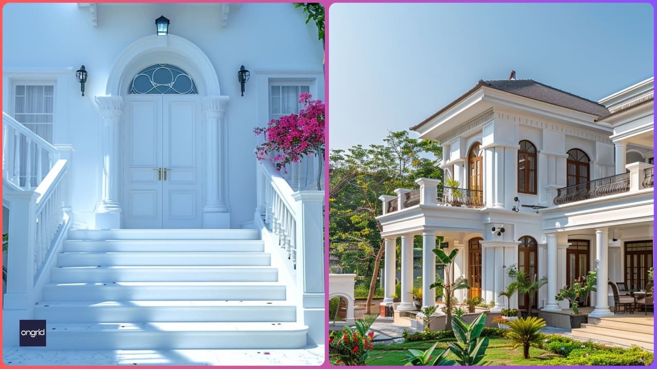 What makes White Colour Houses Timeless?