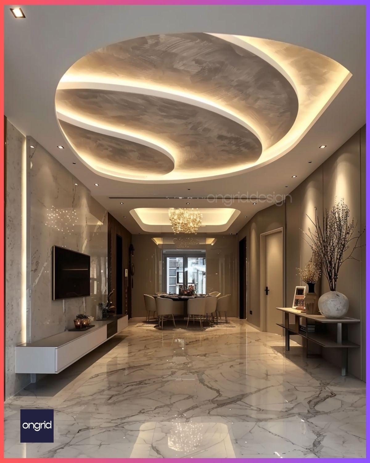 Entrance Foyer Ceiling Design: Elevate Your Home's First Impression