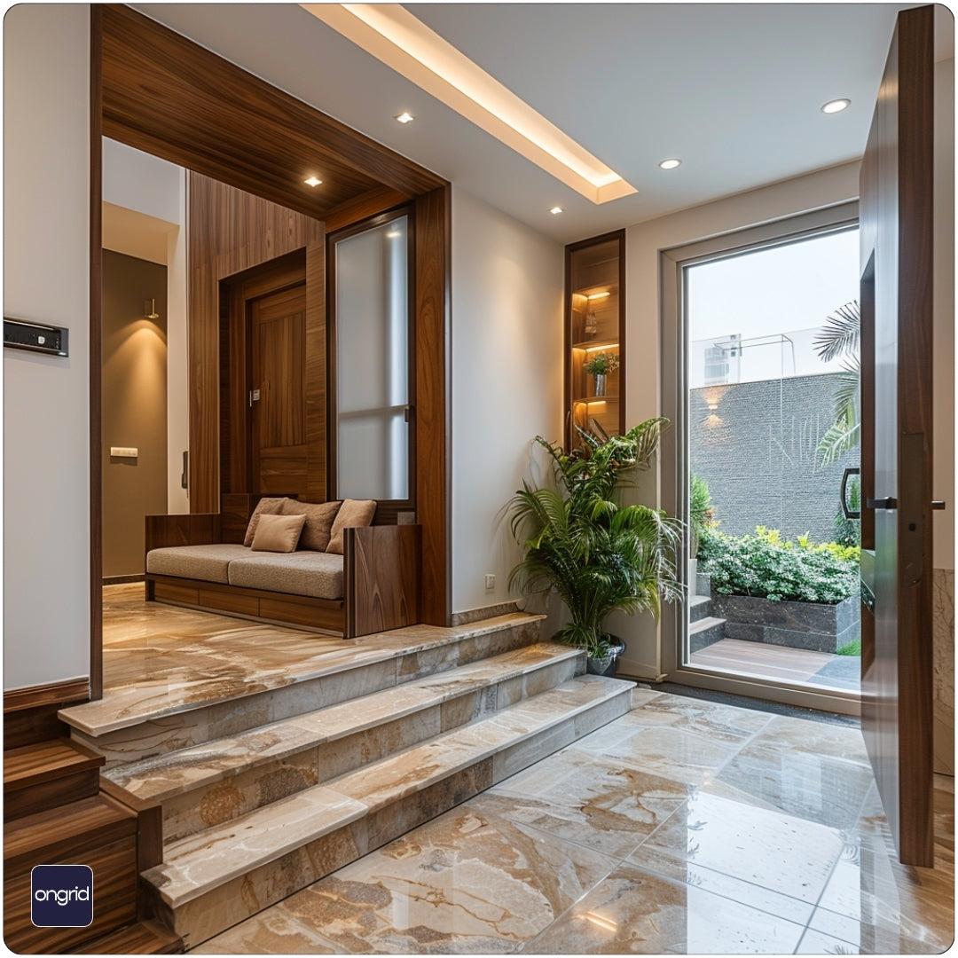 Orientation and threshold design in the modern Indian home