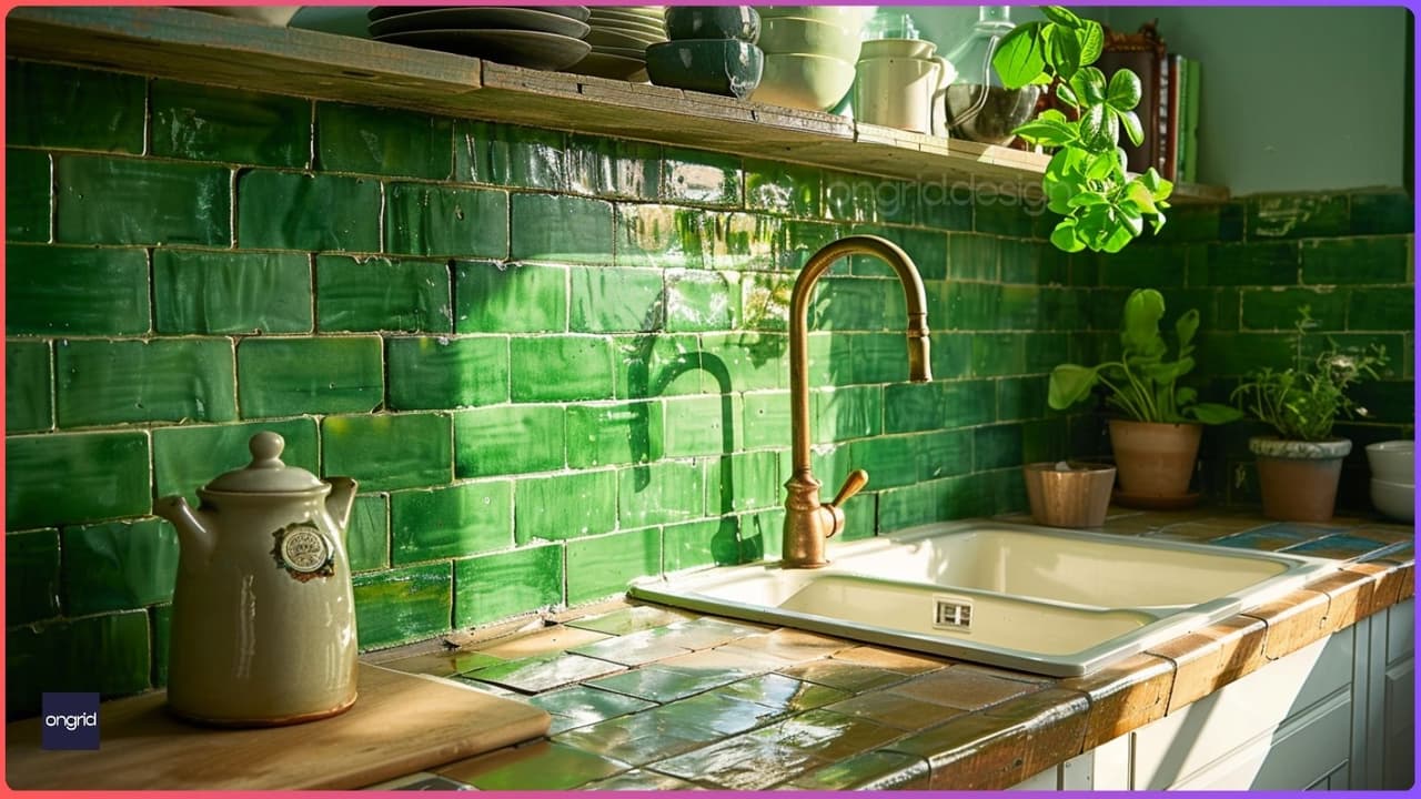 20 Eye Grabbing Kitchen Tile Designs with Pictures to Consider in 2024