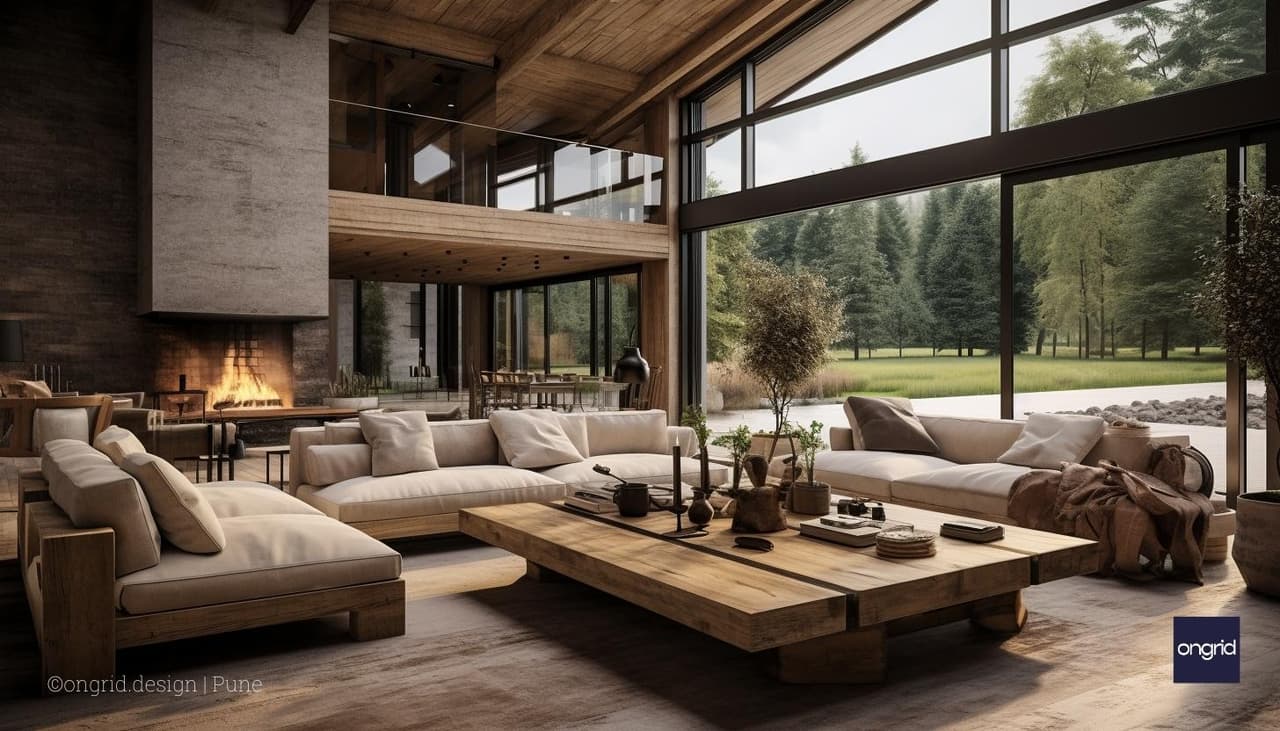 modern farm house interior style