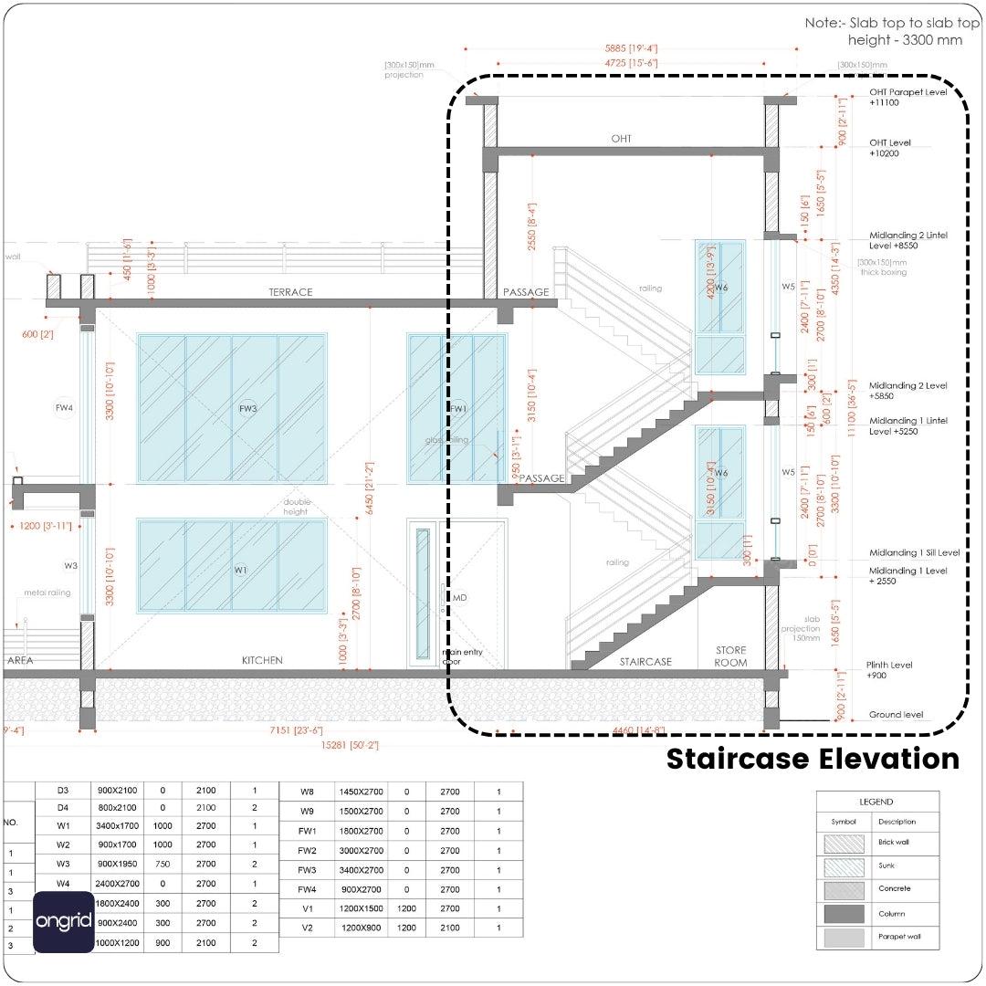 Staircase Plan and Elevation - Your Guide to Choosing the Right Stairs
