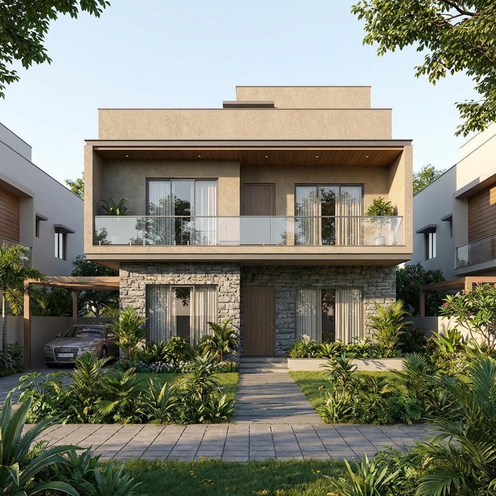 60x60 House Plan | 2 Floor North Facing Design
