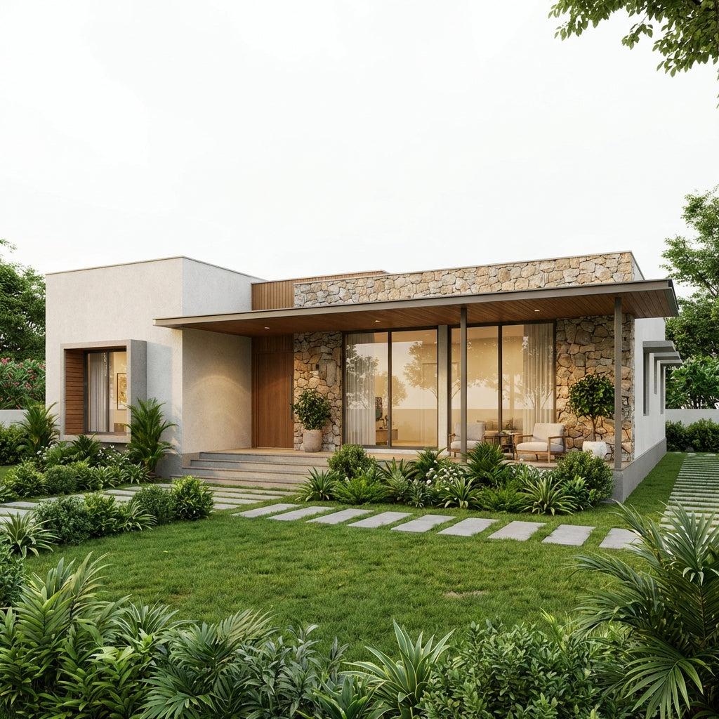 40x60 House Plan | 1 Floor North Facing Design