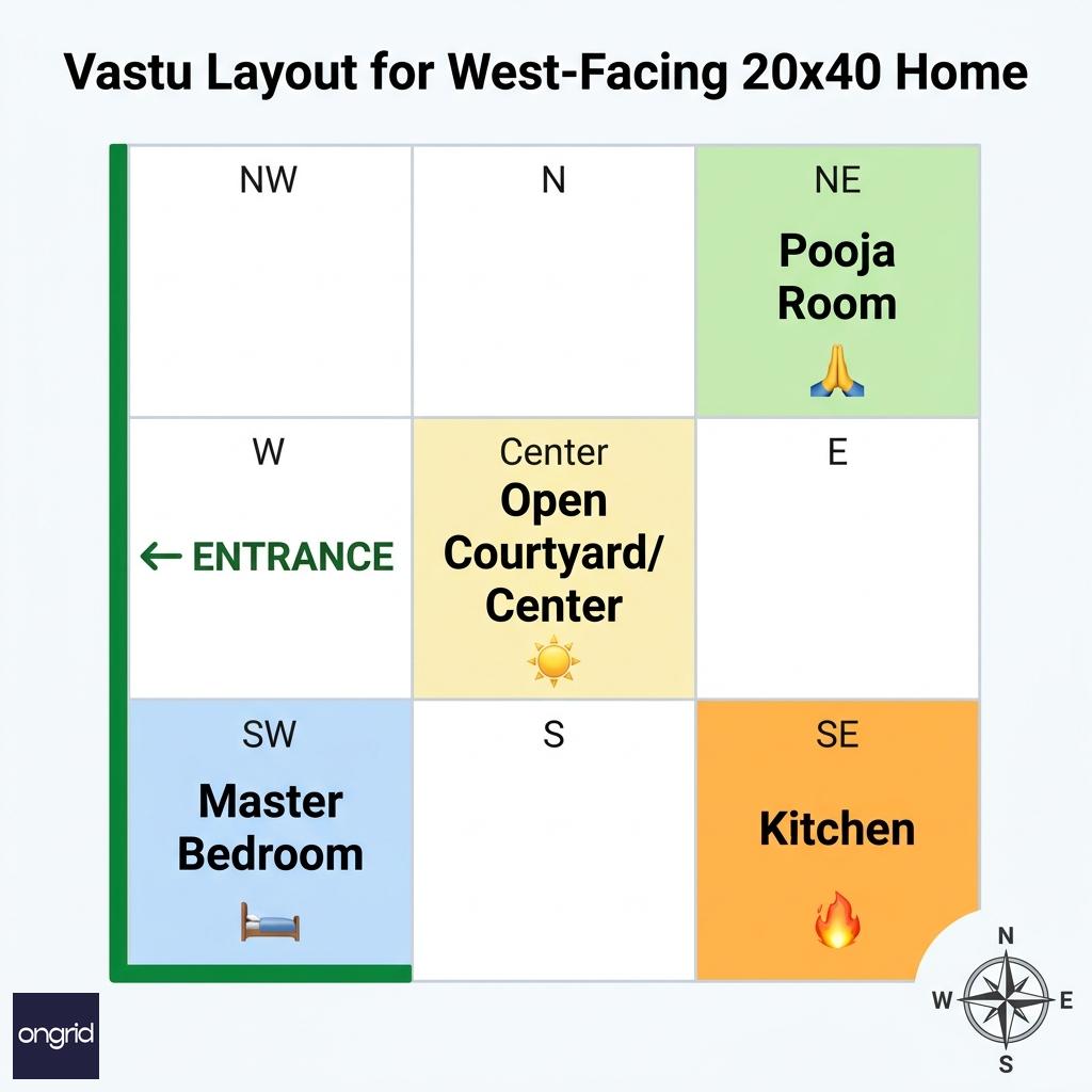 Vastu Layout Grid