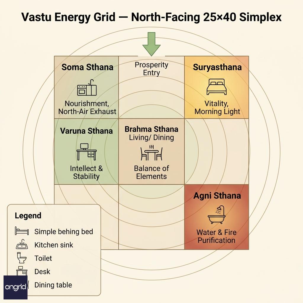Vastu Energy Grid