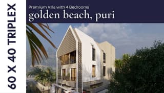 A Look into Our 40x60 Beach House Project at Golden Beach, Puri - A Case Study