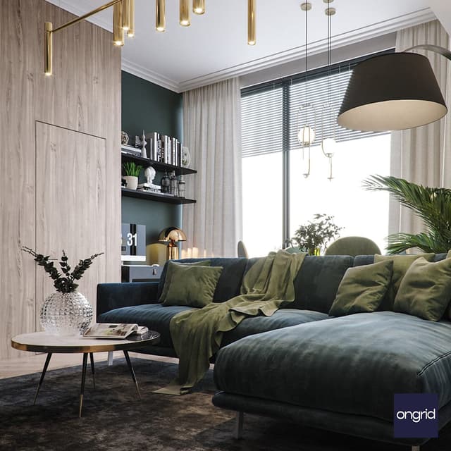 Minimalist Living Room Ideas for a 20x18 Space | Ongrid Design