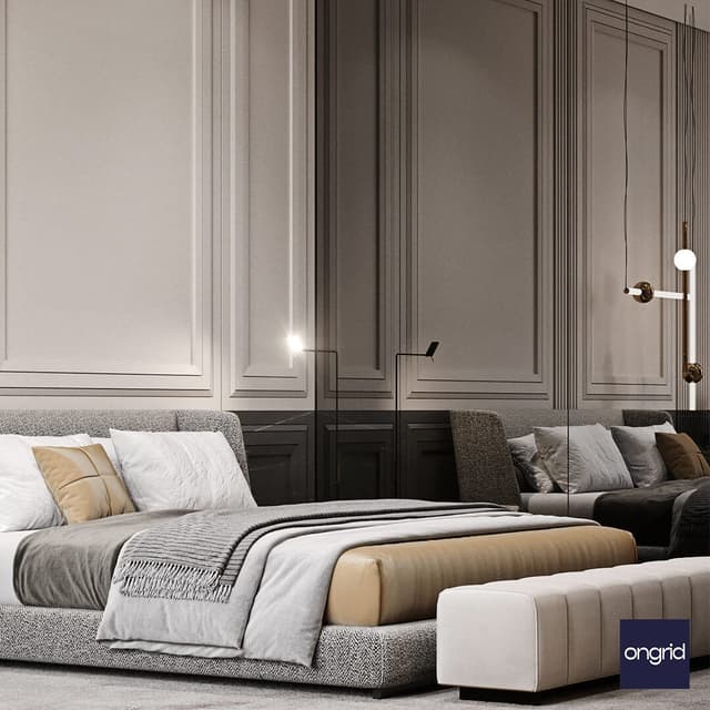 Trendy Bedroom Design Oasis | 19' x 13'
