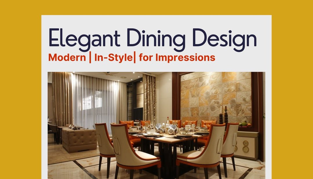 Elegant Dining Room Interior Design Ideas for Indian Homes